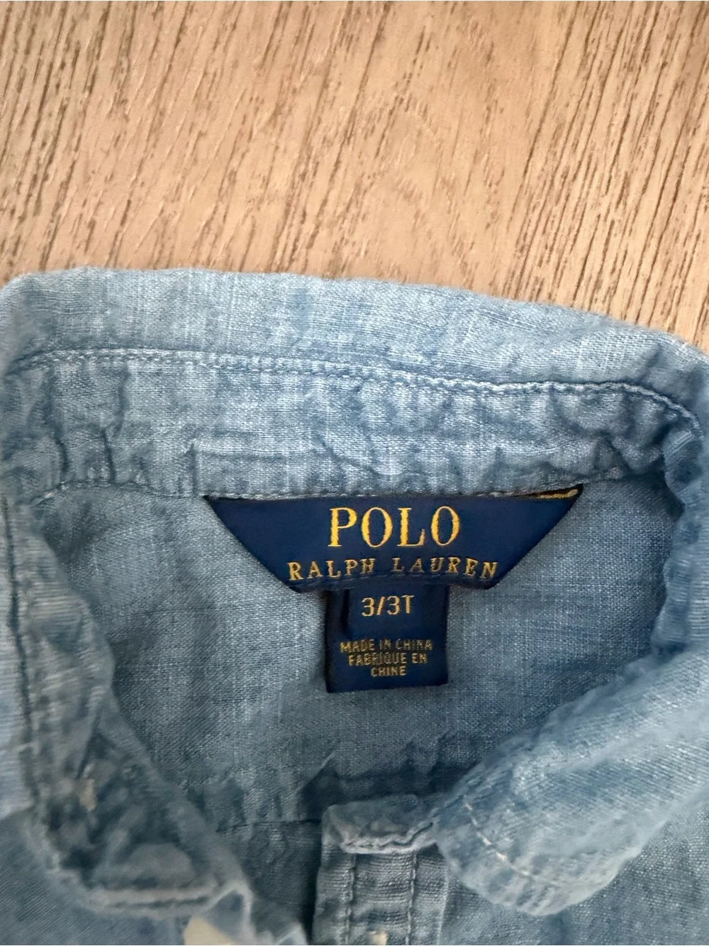 Polo by Ralph Lauren Light Blue Chambray Button-Down Shirt